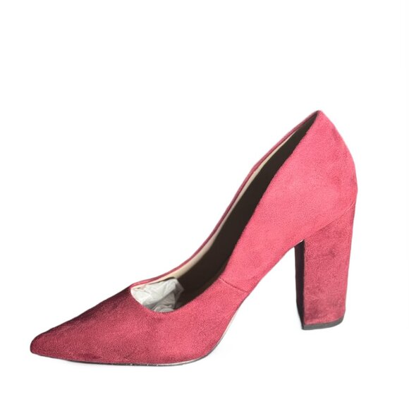 FRENCH CONNECTION women's kelsey heel Size US 7 burgundy - Picture 3 of 4